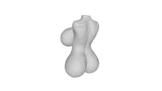 CAD model, back